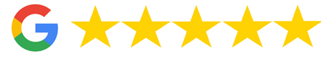 5 star Google Reviews